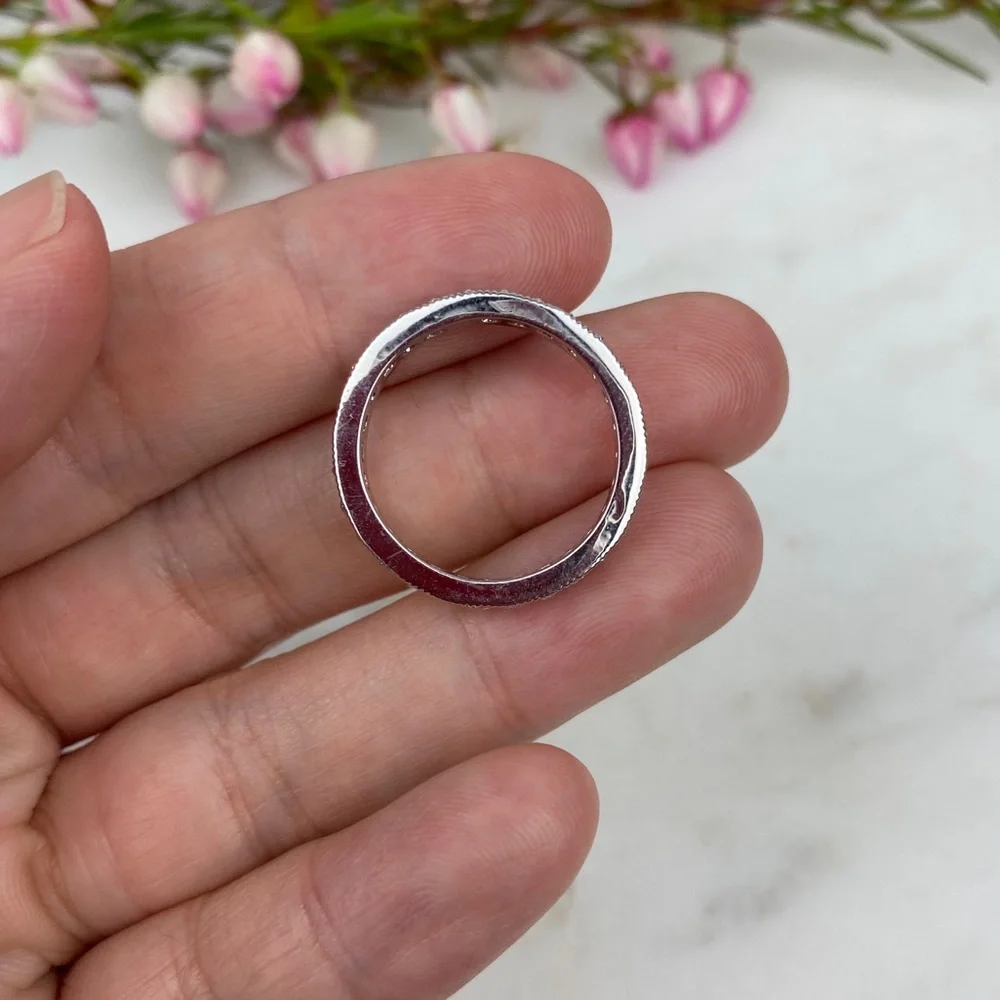 Cubic Zirconia Infinity Band - Picture 4 of 6